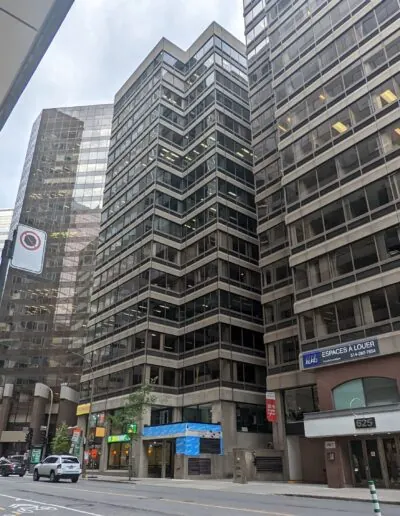 2075 Robert-Bourassa building with EchoX commercial thermal film
