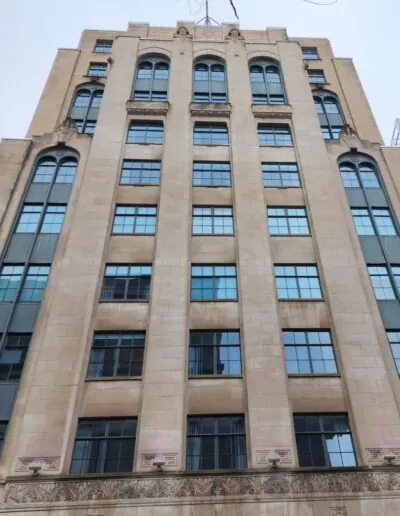 Westin Hotel Montreal facade with EchoX commercial thermal film